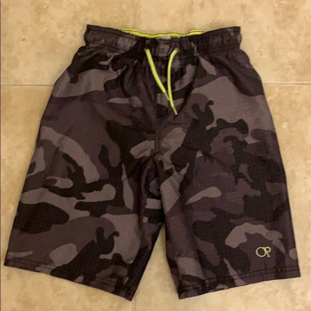 Camo Black Bathing Suit